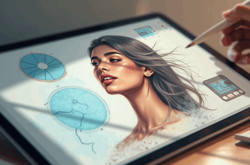Цифровий портрет як створюють креативну графіку у Procreate