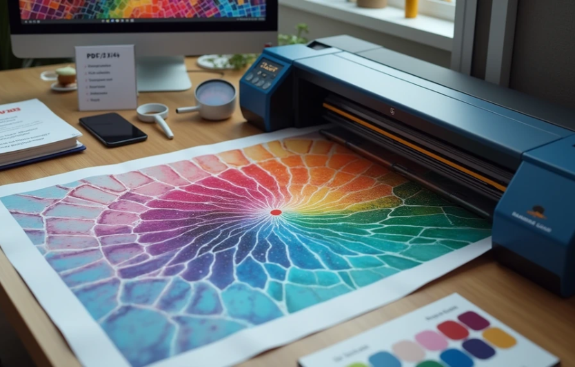 Giclée у 2025 чисті кольори з ICC-профілями + чек-лист PDFX-4