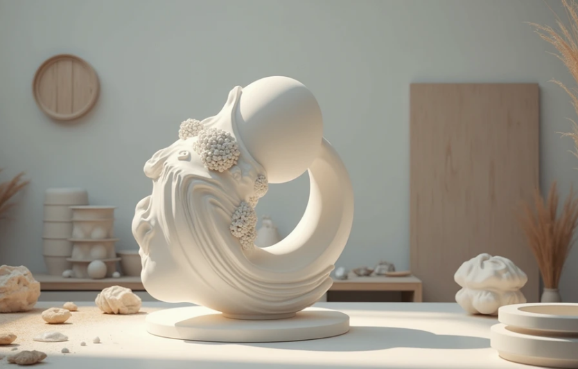 Скульптура майбутнього біоматеріали, 3D-друк та екопідходи